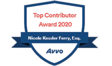 Top Contributor Award 2020 | Nicole Kessler Ferry, Esq. | Avvo